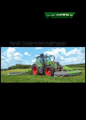 Tamburi de cosit atașați pe față, fără tambur de condiționare Fendt Cutter 2940 FPV