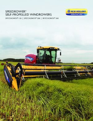Cositori cu discuri atașate pe față, cu tambur de condiționare New Holland Durabine 416 Specialty Grass Crop