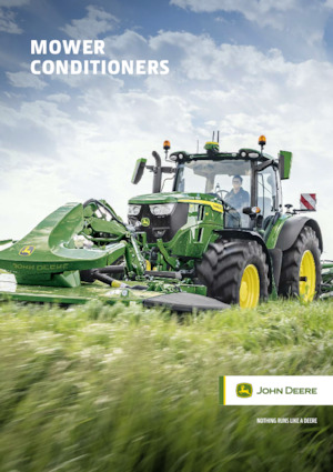 Cositori cu discuri atașate pe față, cu tambur de condiționare John Deere F310R