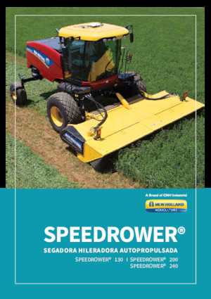 Cositori cu discuri atașate pe față, cu tambur de condiționare New Holland Haybine 16HS