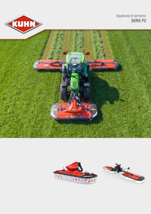 Tamburi de condiționare a materialului cosit Kuhn TC 320