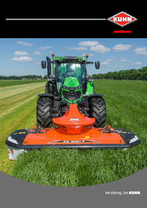 Tamburi de condiționare a materialului cosit Kuhn TC 320