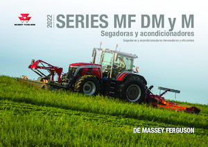 Cositori cu discuri atașate pe față, fără tambur de condiționare Massey Ferguson DM316 FP