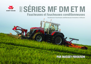 Cositori cu discuri atașate pe față, fără tambur de condiționare Massey Ferguson DM316 FP
