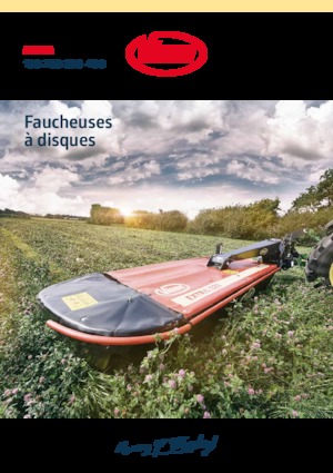 Cositori cu discuri atașate pe față, fără tambur de condiționare Vicon Extra 324 F Alpin