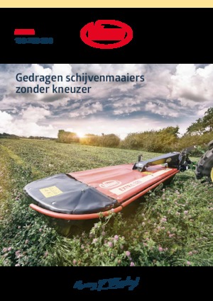 Cositori cu discuri atașate pe față, fără tambur de condiționare Vicon Extra 324 F Alpin