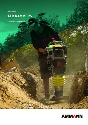 Maiuri compactoare pe benzină și Diesel Ammann ATR 30