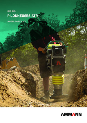 Maiuri compactoare pe benzină și Diesel Ammann ATR 30