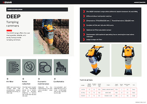 Maiuri compactoare pe benzină și Diesel Enar PH 80YD