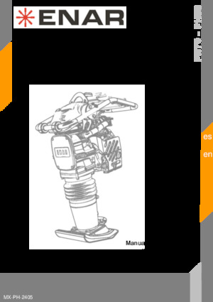 Maiuri compactoare pe benzină și Diesel Enar PH 80YD