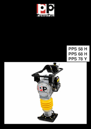 Maiuri compactoare pe benzină și Diesel PowerPac PPS 58 H