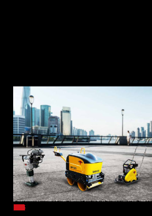 Maiuri compactoare pe benzină și Diesel Sakai RS55