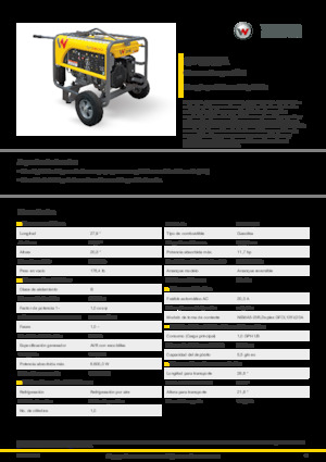 Generatoare de curent pe benzină Wacker Neuson GP5600A