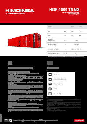 Generatoare de curent pe benzină HIMOINSA HGP-1000 T5 NG