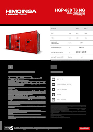Generatoare de curent pe benzină HIMOINSA HGP-880 T6 NG