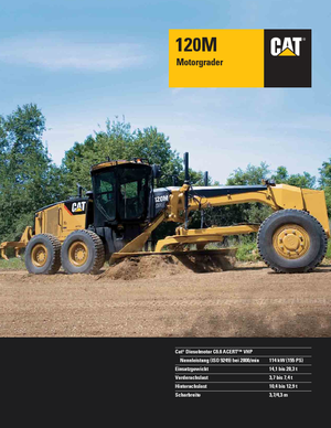 Gredere Caterpillar 120M2