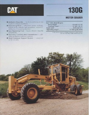 Gredere Caterpillar 130G