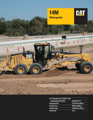 Gredere Caterpillar 14M