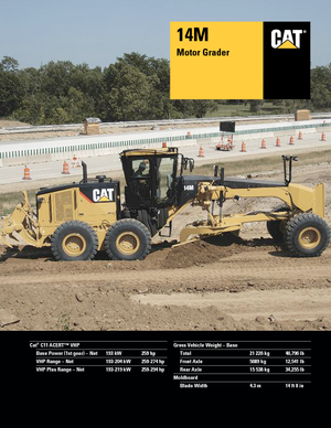 Gredere Caterpillar 14M