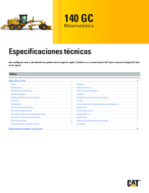 Gredere Caterpillar 140 GC AWD