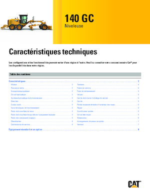 Gredere Caterpillar 140 GC AWD