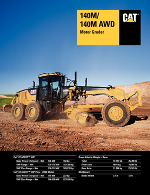 Gredere Caterpillar 140M