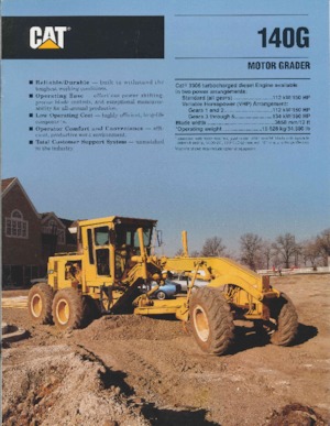 Gredere Caterpillar 140G