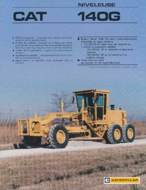 Gredere Caterpillar 140G