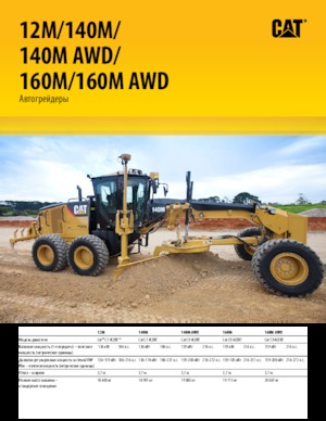 Gredere Caterpillar 160M AWD