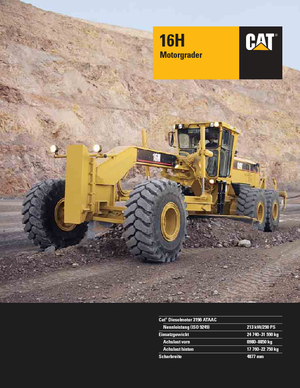 Gredere Caterpillar 16H