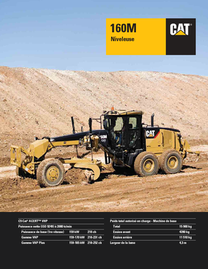Gredere Caterpillar 160M