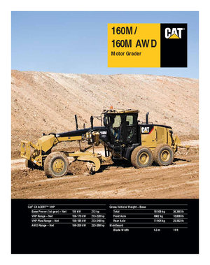 Gredere Caterpillar 160M