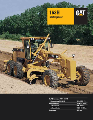 Gredere Caterpillar 163H