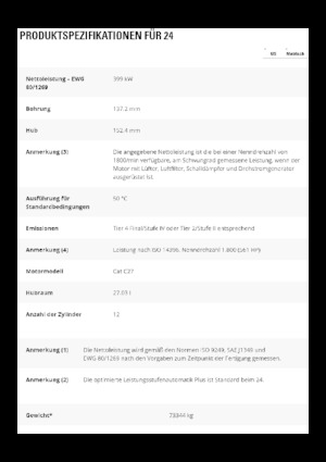 Gredere Caterpillar 24