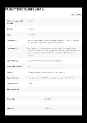 Gredere Caterpillar 24