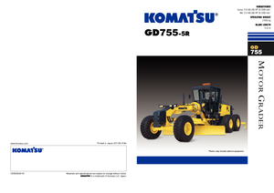 Gredere Komatsu GD755-5 R
