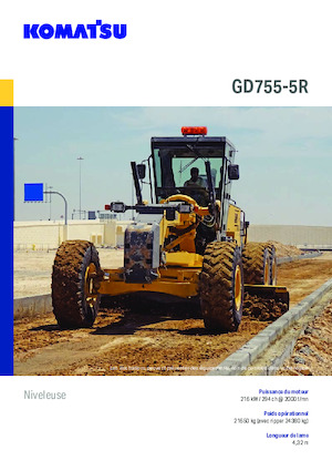 Gredere Komatsu GD555-5