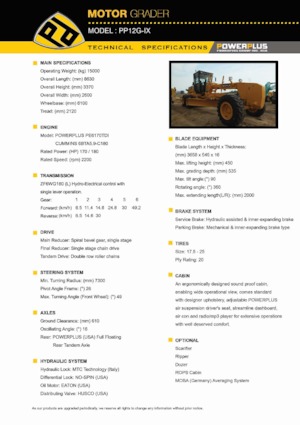 Gredere PowerPlus PP12G-IX