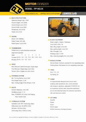 Gredere PowerPlus PP16G-IX