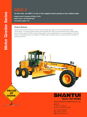 Gredere Shantui SG21-3