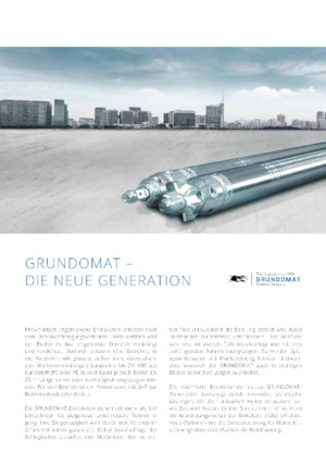 Proiectile pentru străpungerea solului TRACTO-Technik Grundomat 130 P