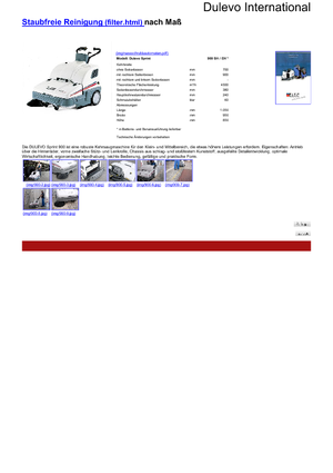 Măturători stradale controlate manual Dulevo Dulevo Sprint 900 EH