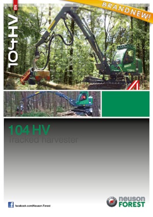 Utilaje de recoltat bușteni Neuson Forest 104HV