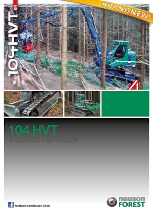 Utilaje de recoltat bușteni Neuson Forest 104HVT