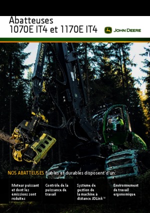 Utilaje de recoltat bușteni John Deere 1070 E IT4