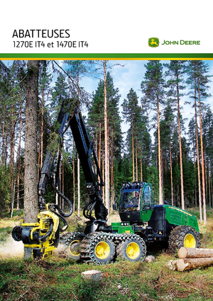Utilaje de recoltat bușteni John Deere 1470 E IT4