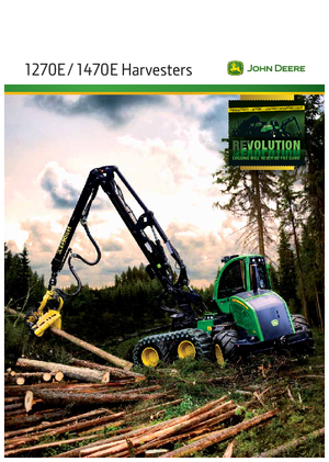 Utilaje de recoltat bușteni John Deere 1270 E