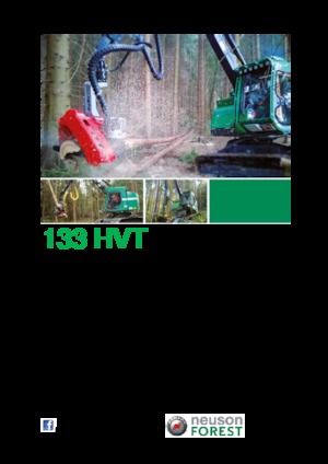 Utilaje de recoltat bușteni Neuson Forest 133HVT