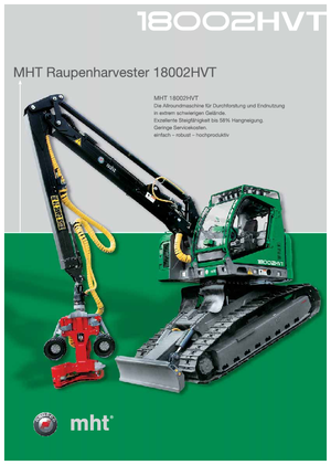 Utilaje de recoltat bușteni MHT 18002 HVT