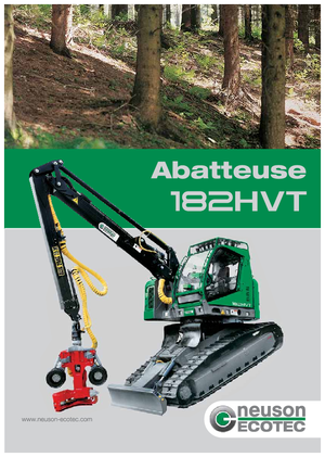 Utilaje de recoltat bușteni Neuson-Ecotec 182 HVT